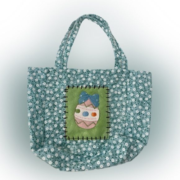 New Toddler Size Cloth Easter Baskets set 6🐰Appliqued Felt Easter designs 🐑 - Picture 7 of 8